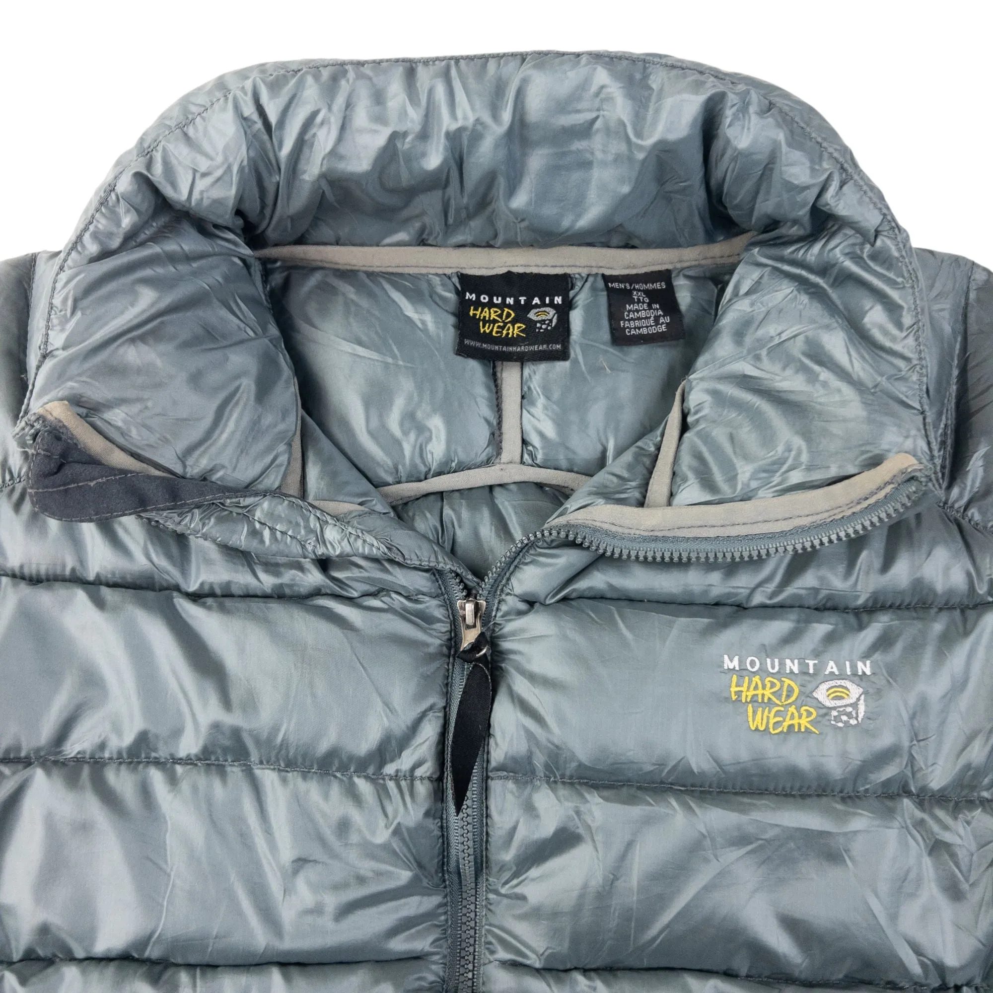 Vintage Mountain Hardwear Zip Up Puffer Jacket Size XL