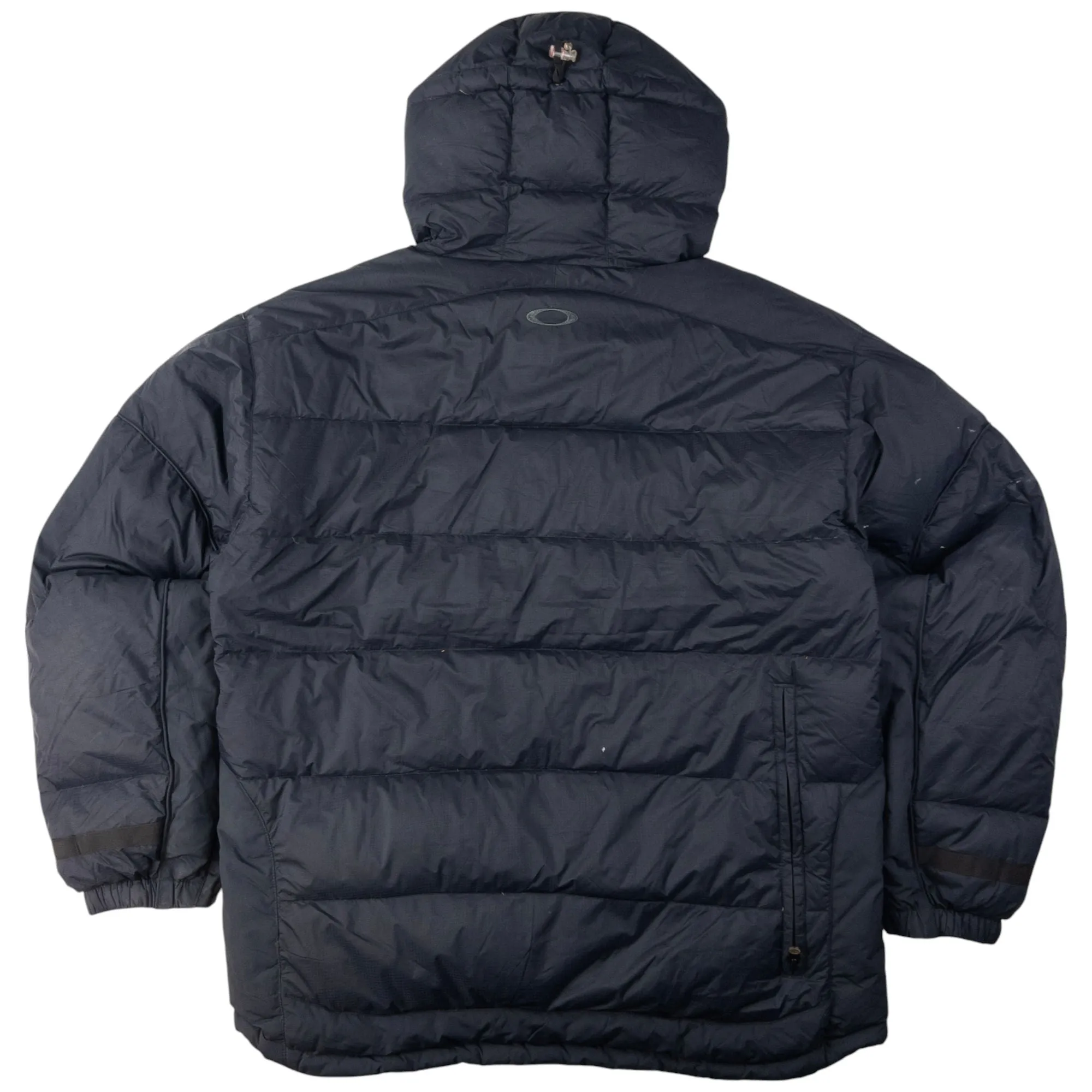 Vintage Oakley Zip Up Puffer Snowboarding Jacket Size L