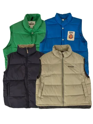 VINTAGE PUFFER GILET JACKETS