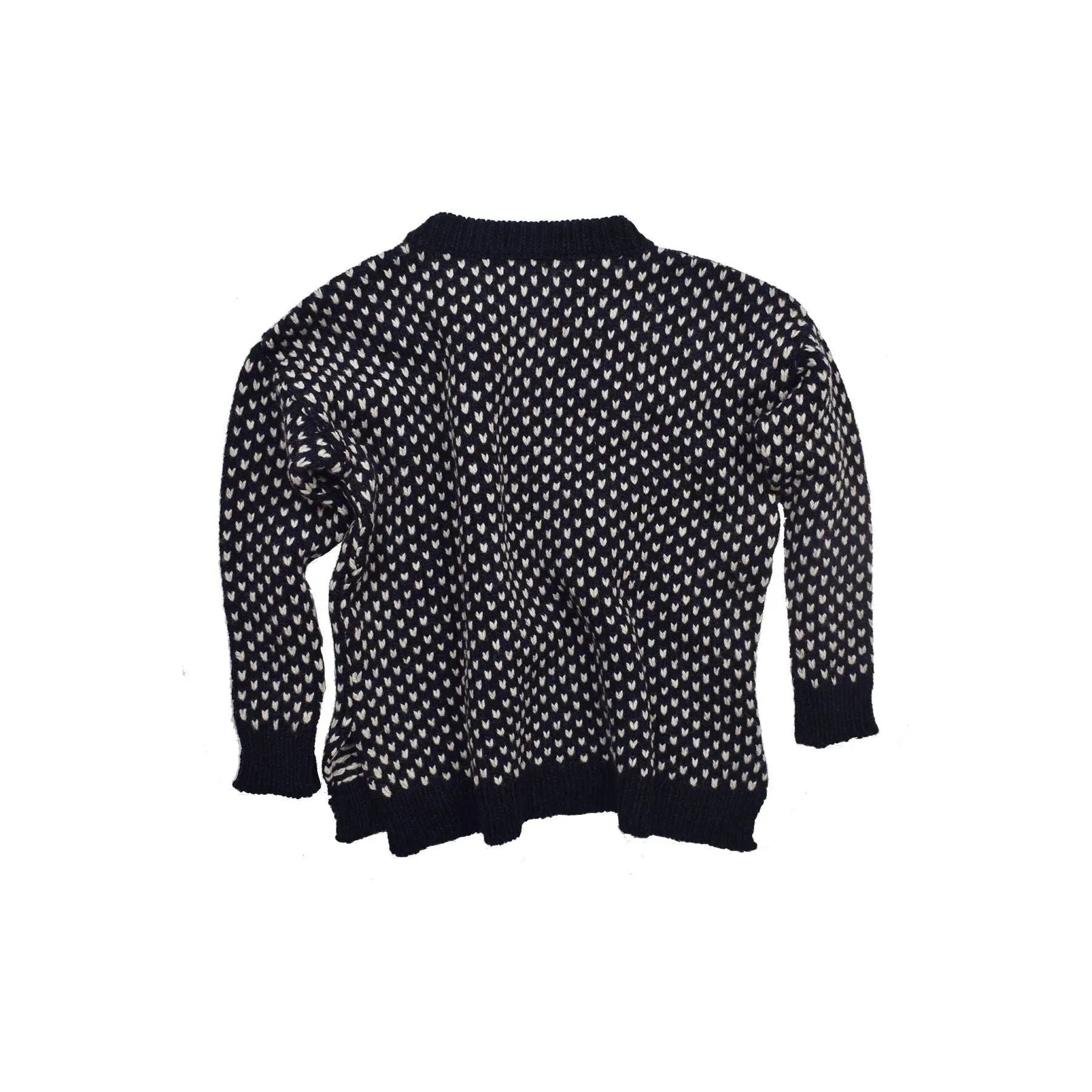 W Nordsjo Split Seam Crew Neck, Navy