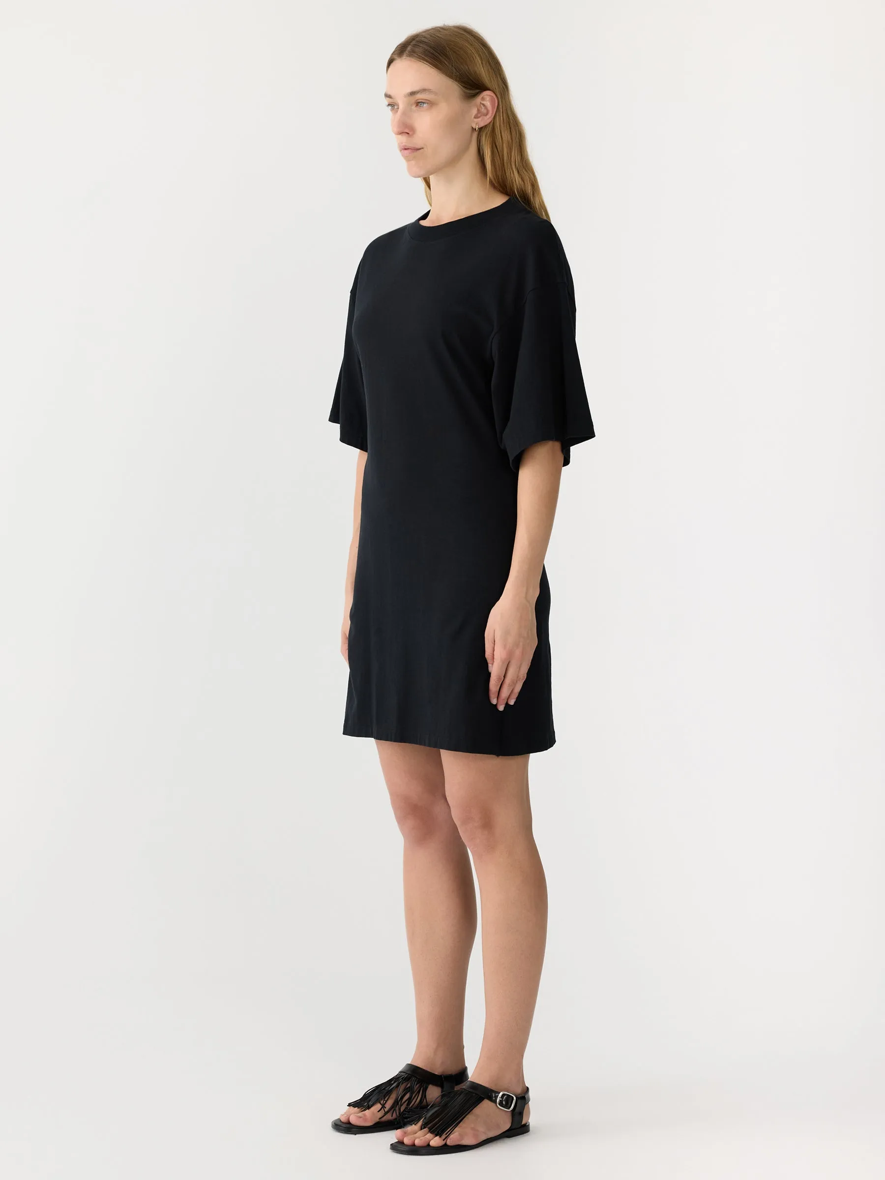 Waisted Short Sleeve Tennis Dress