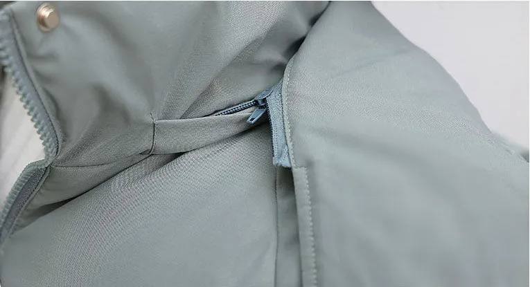 Warm and Waterproof Hooded Puffer Jacket