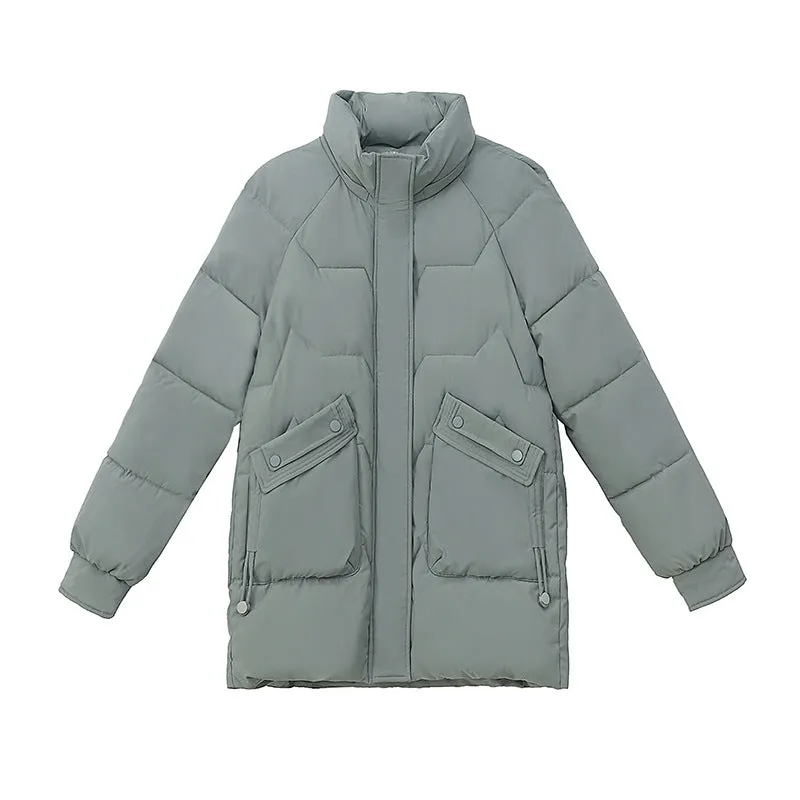 Warm and Waterproof Hooded Puffer Jacket