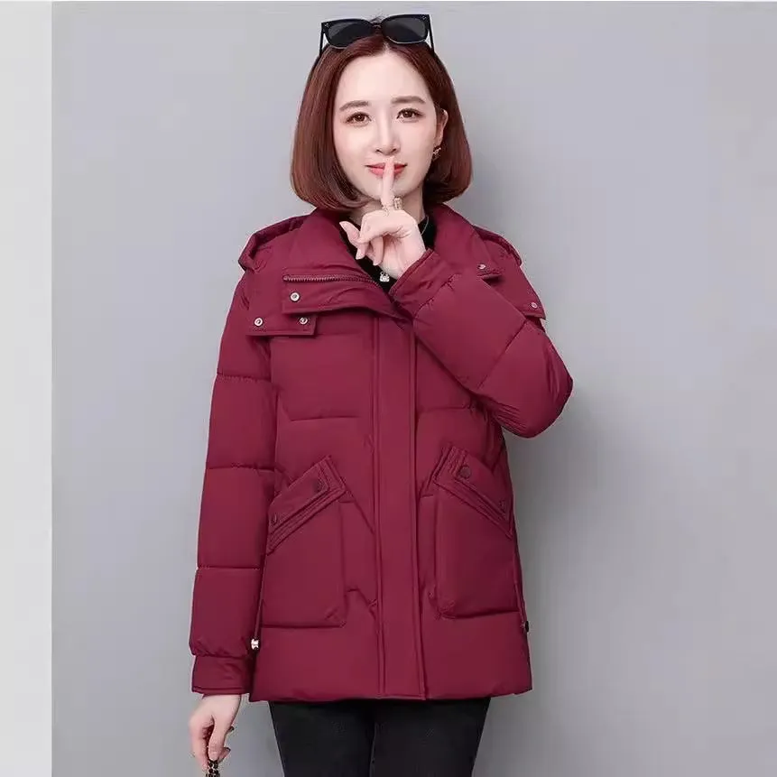 Warm and Waterproof Hooded Puffer Jacket