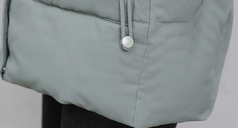 Warm and Waterproof Hooded Puffer Jacket