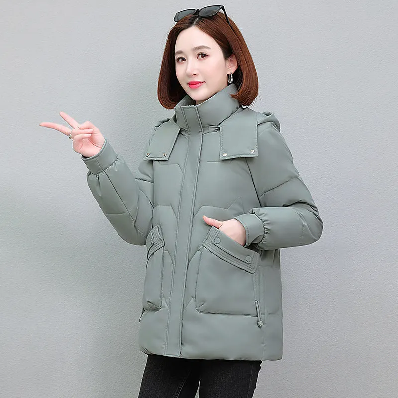 Warm and Waterproof Hooded Puffer Jacket