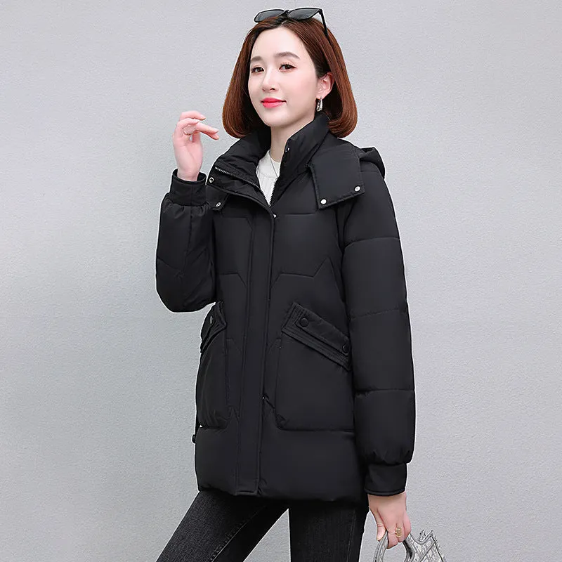 Warm and Waterproof Hooded Puffer Jacket