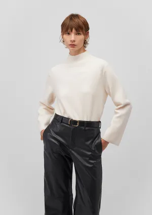 White Turtle Neck Sweater