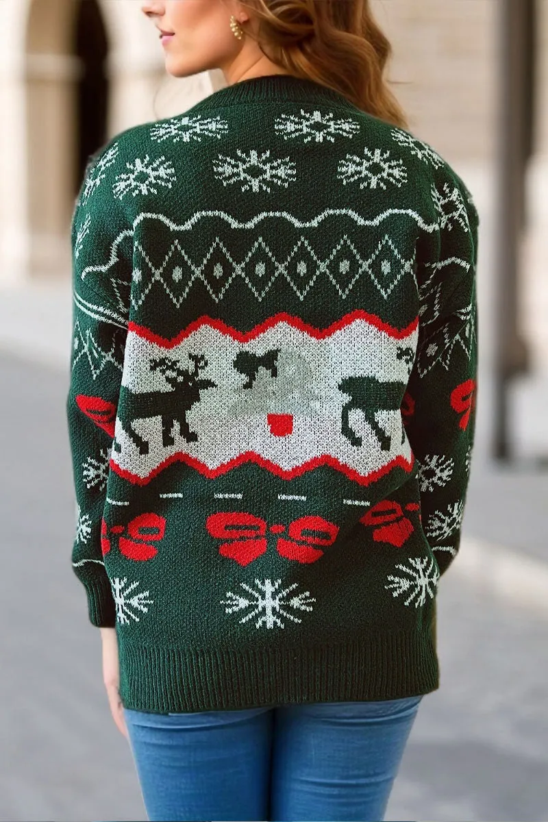 WI0400 Holiday Pullover Sweater