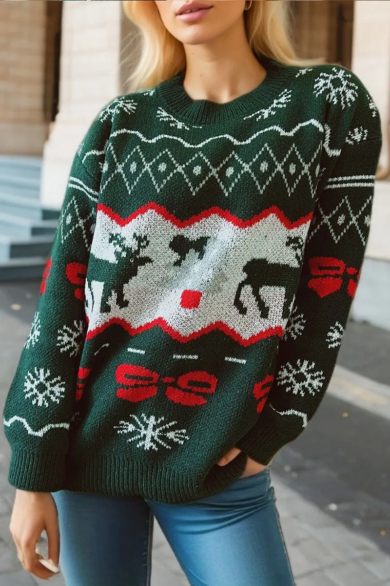 WI0400 Holiday Pullover Sweater