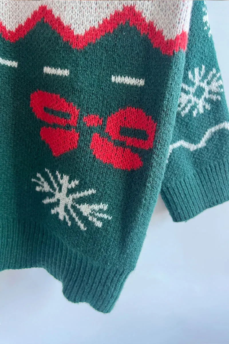 WI0400 Holiday Pullover Sweater