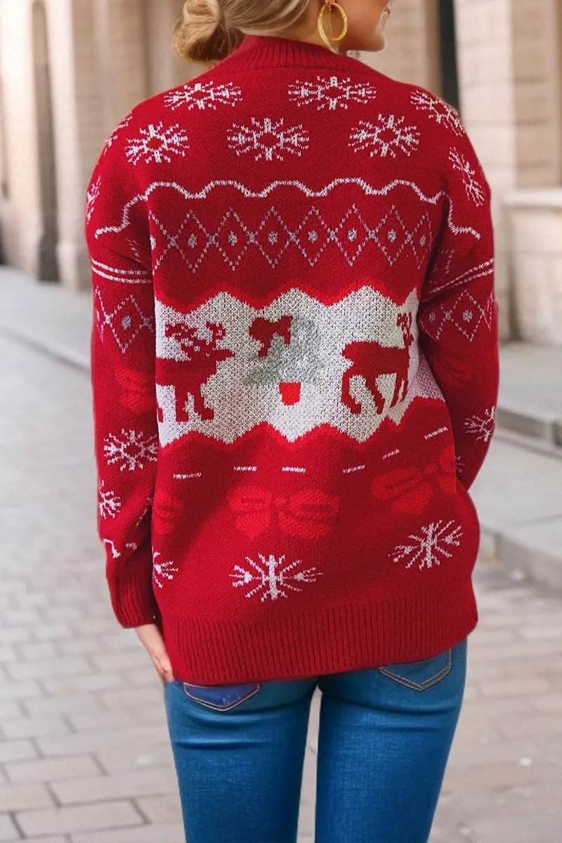 WI0400 Holiday Pullover Sweater