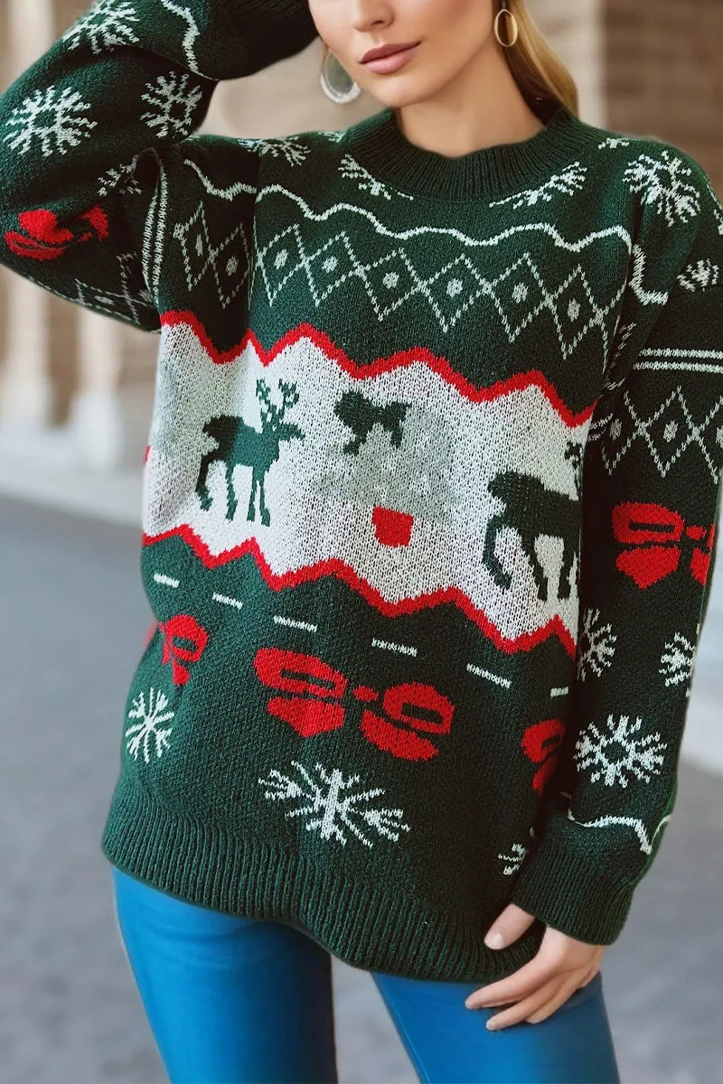 WI0400 Holiday Pullover Sweater