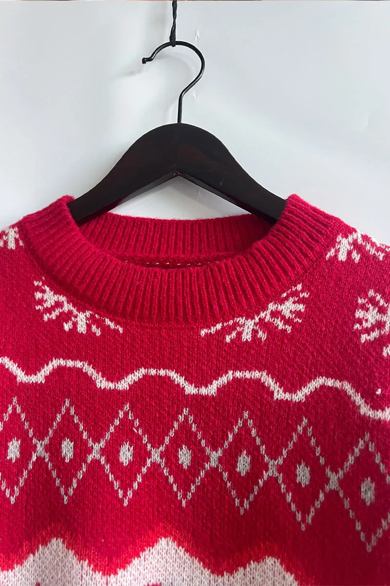 WI0400 Holiday Pullover Sweater