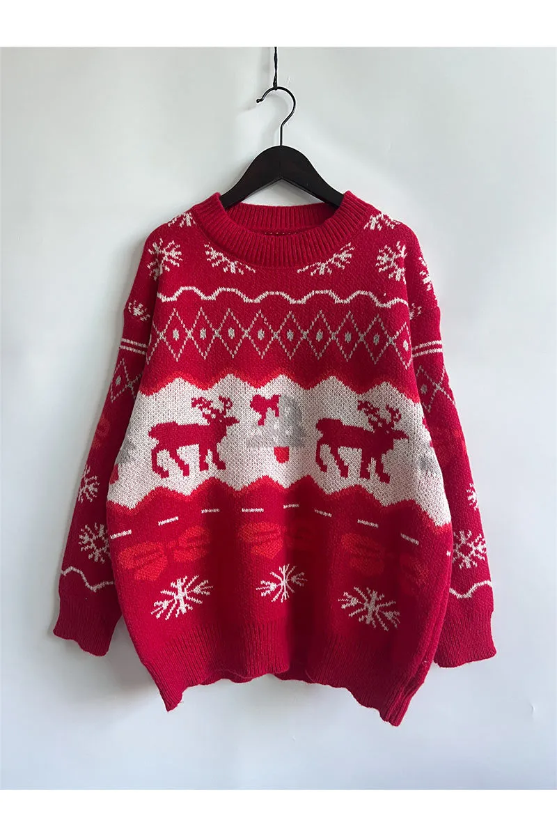 WI0400 Holiday Pullover Sweater