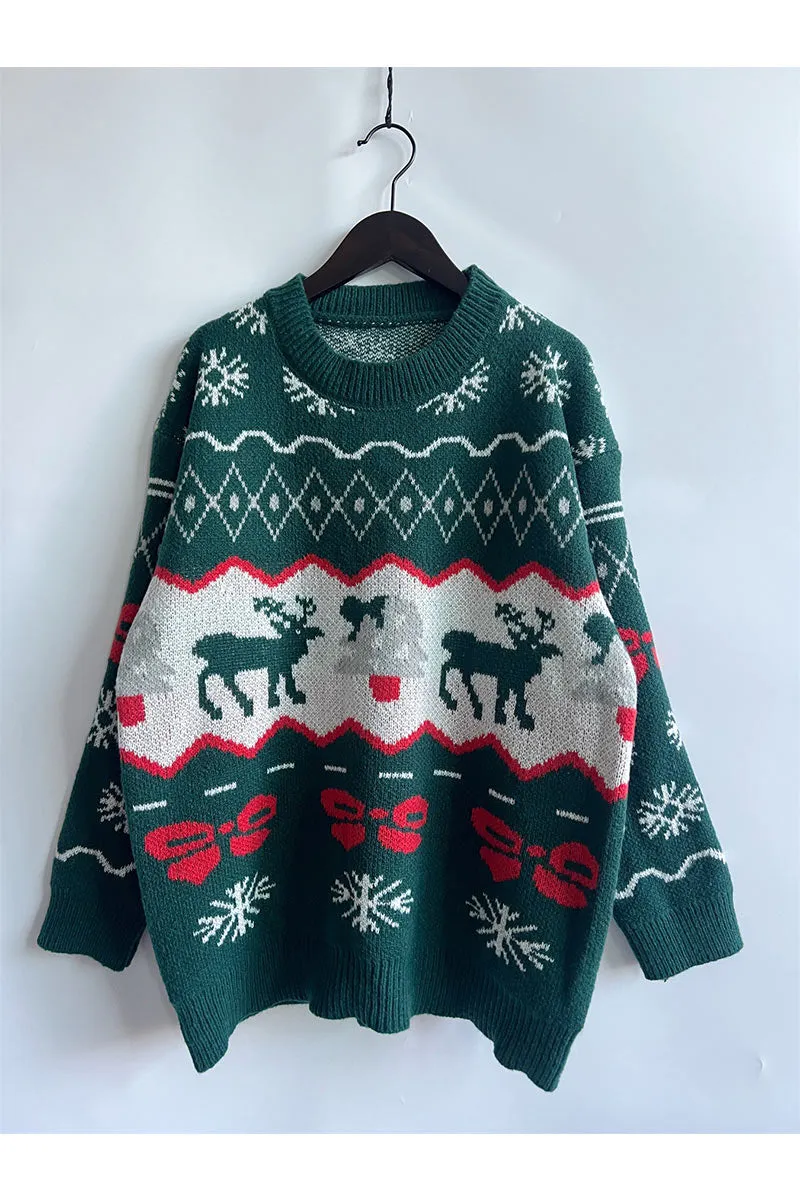 WI0400 Holiday Pullover Sweater