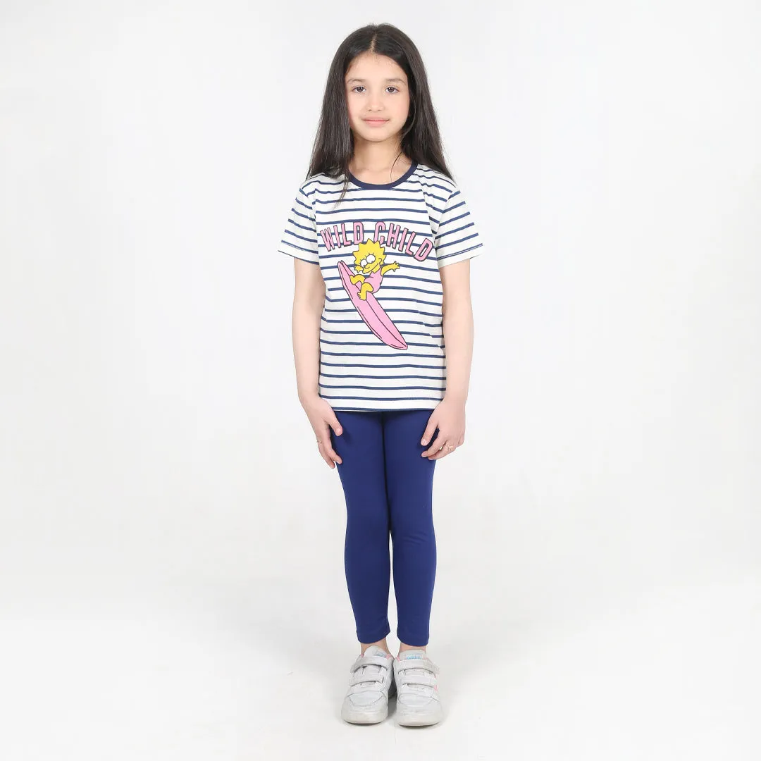 Wild Child Striped T-Shirt