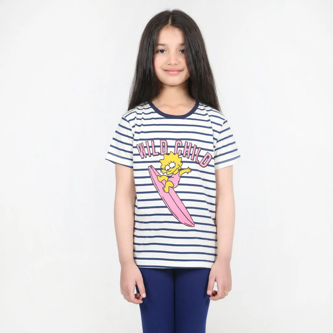 Wild Child Striped T-Shirt