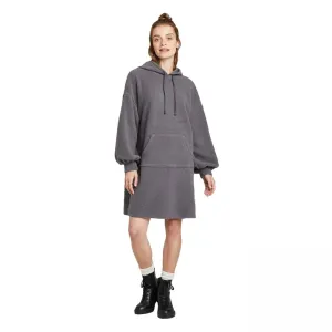 Wild Fable Women's Long Sleeve Hooded Sherpa Sweater Dress