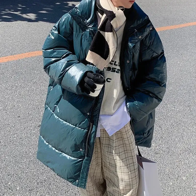 Winter Oversized Puffer Jacket for Y2K Style and Warmth