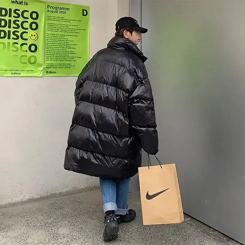 Winter Oversized Puffer Jacket for Y2K Style and Warmth