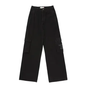 Womens Honor The Gift Denim Cargo 'Black'