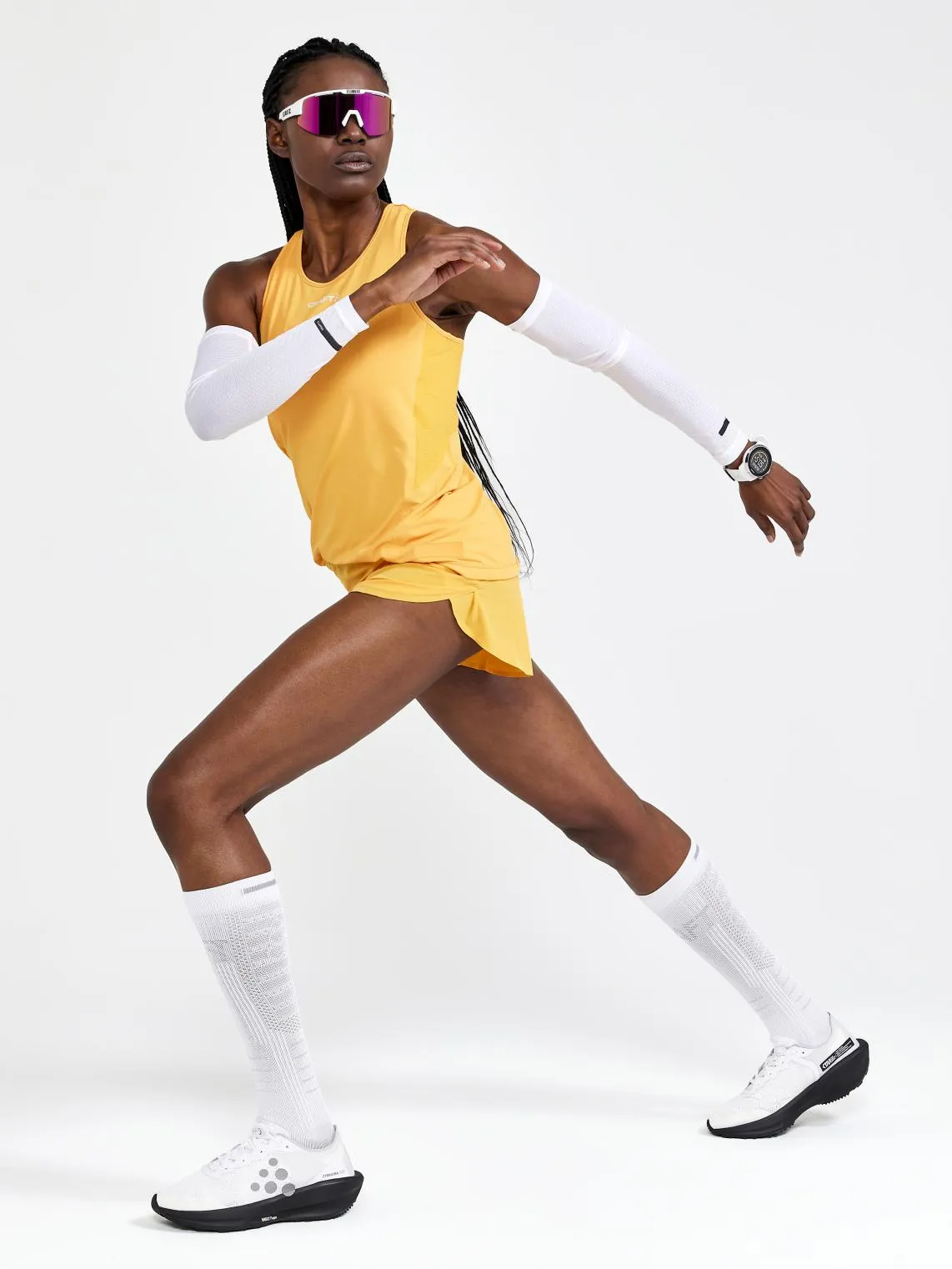 WOMEN'S PRO HYPERVENT RUNNING SPLIT SHORTS