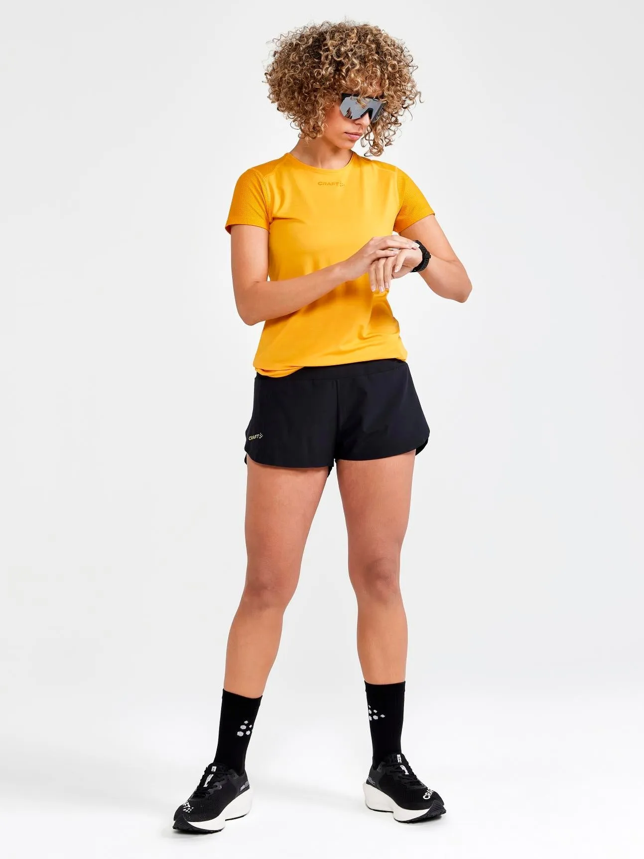 WOMEN'S PRO HYPERVENT RUNNING SPLIT SHORTS