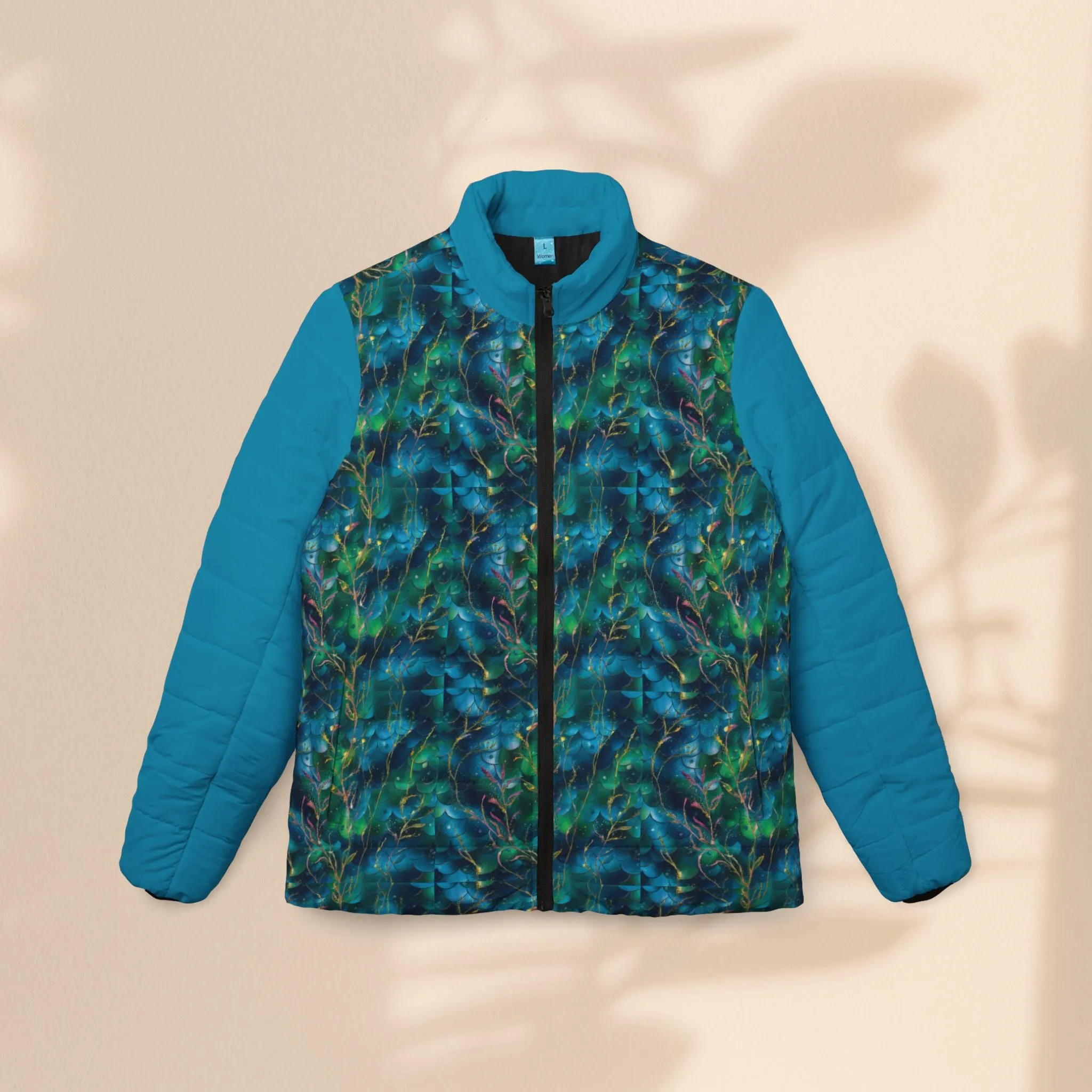 Women’s Puffer Jacket - Mermaid Home
