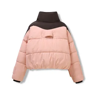 Women's Thickened and Water-Resistant Quilted Puffer Jacket