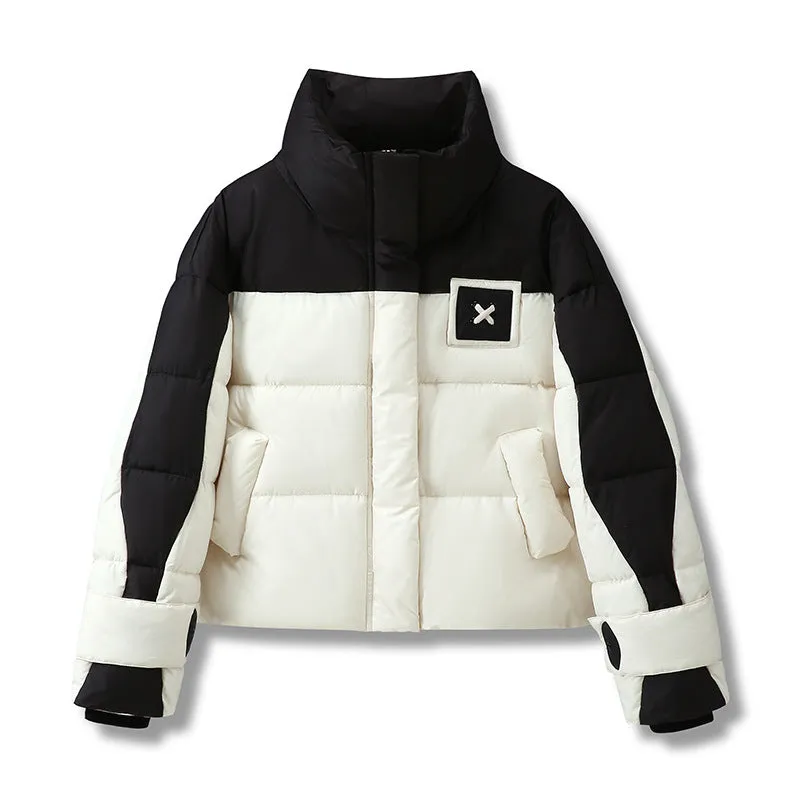 Women's Thickened and Water-Resistant Quilted Puffer Jacket