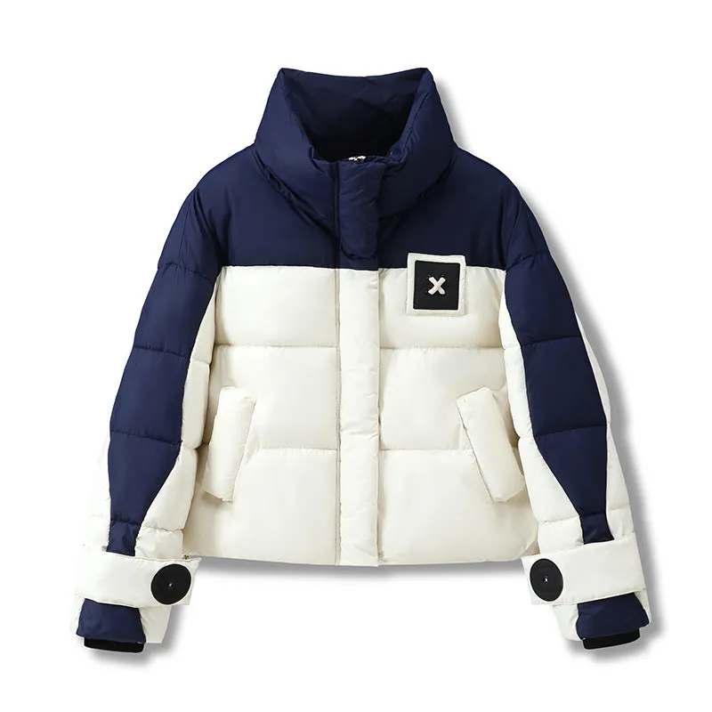 Women's Thickened and Water-Resistant Quilted Puffer Jacket