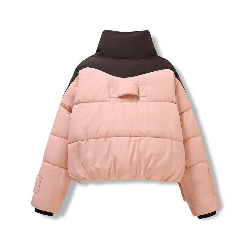Women's Thickened and Water-Resistant Quilted Puffer Jacket
