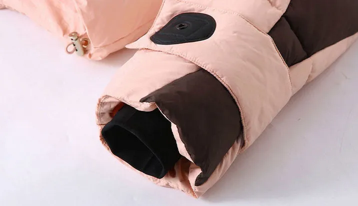 Women's Thickened and Water-Resistant Quilted Puffer Jacket