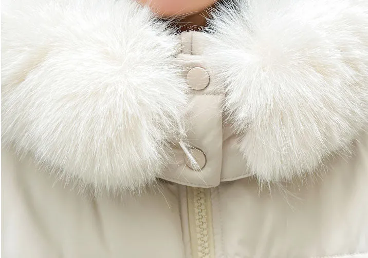 Women's Thickened Water-Resistant Hooded Puffer Jacket