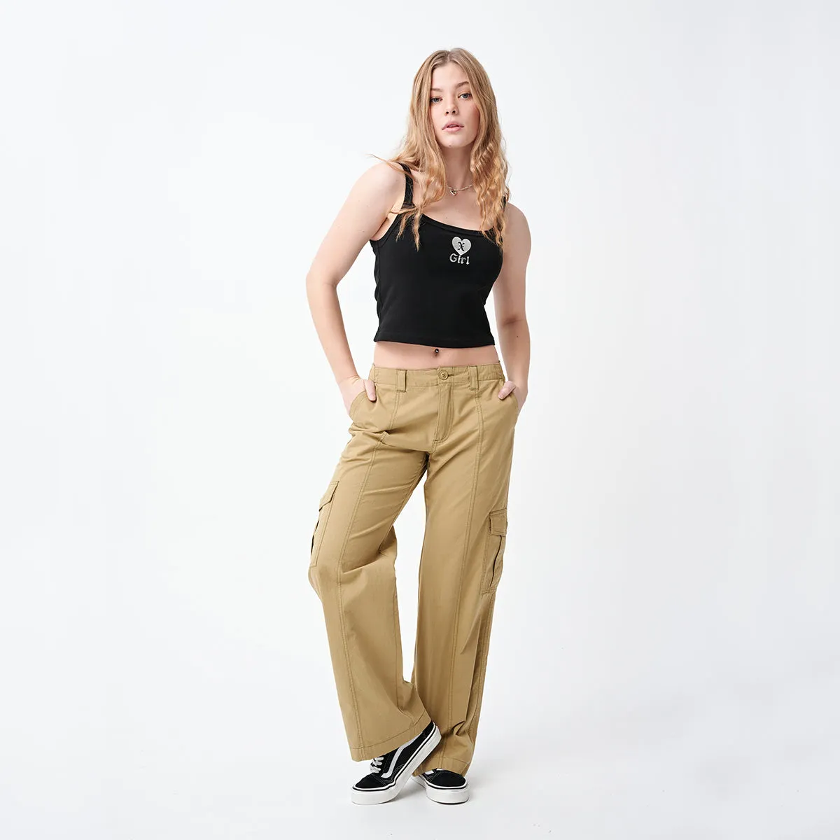 Work Cargo Pants - Khaki