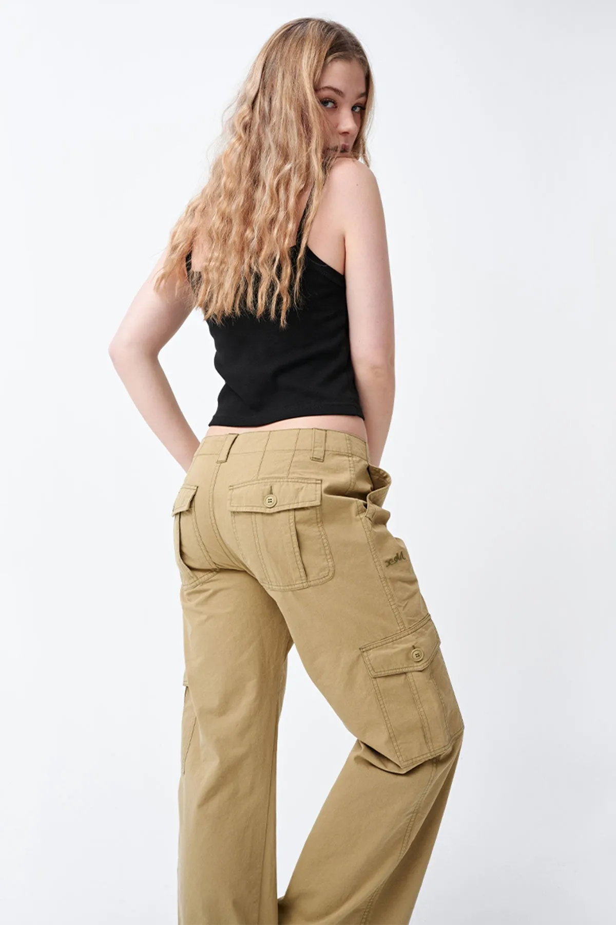 Work Cargo Pants - Khaki