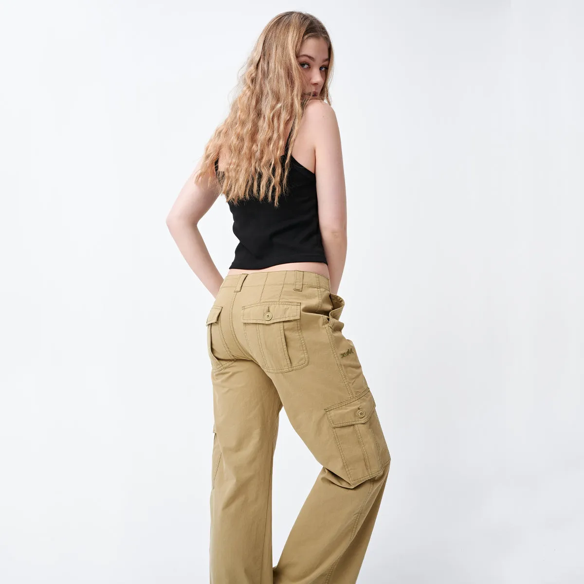 Work Cargo Pants - Khaki