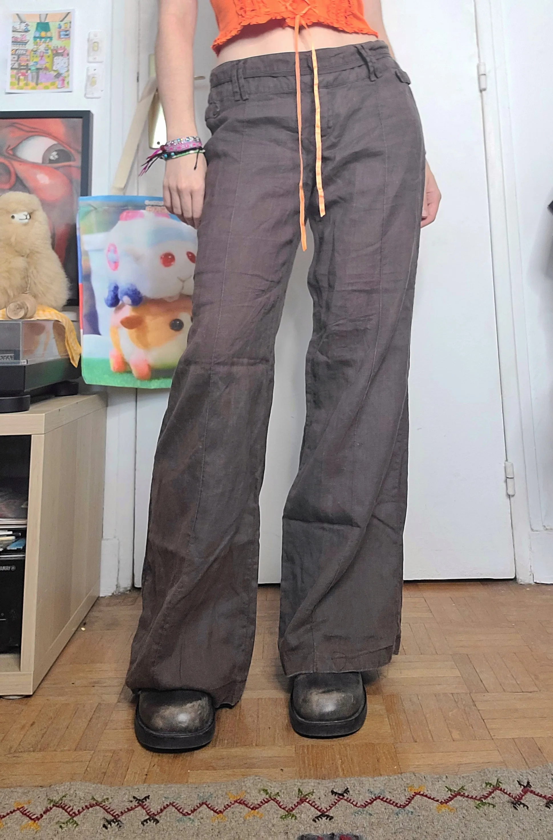 Y2k vintage minimalist overpants