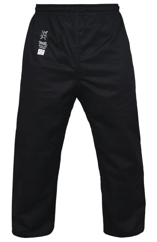 Yamasaki Pro GI Martial Arts Pants | Black [10oz]