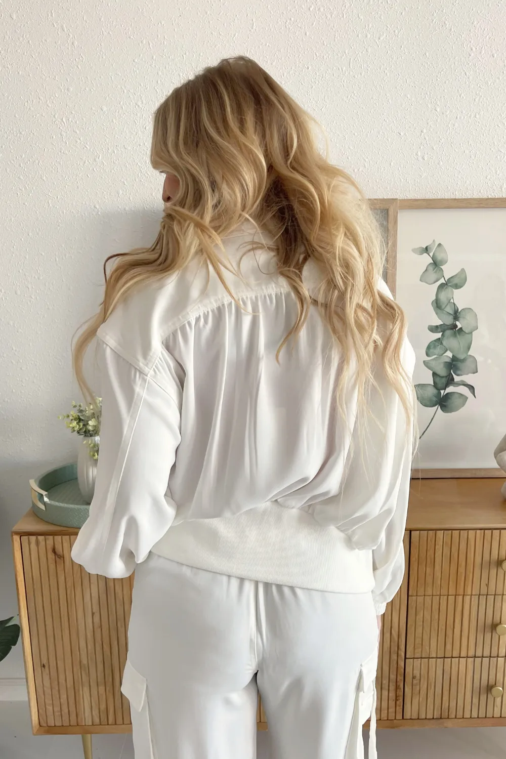 Zip Up Dolman Jacket