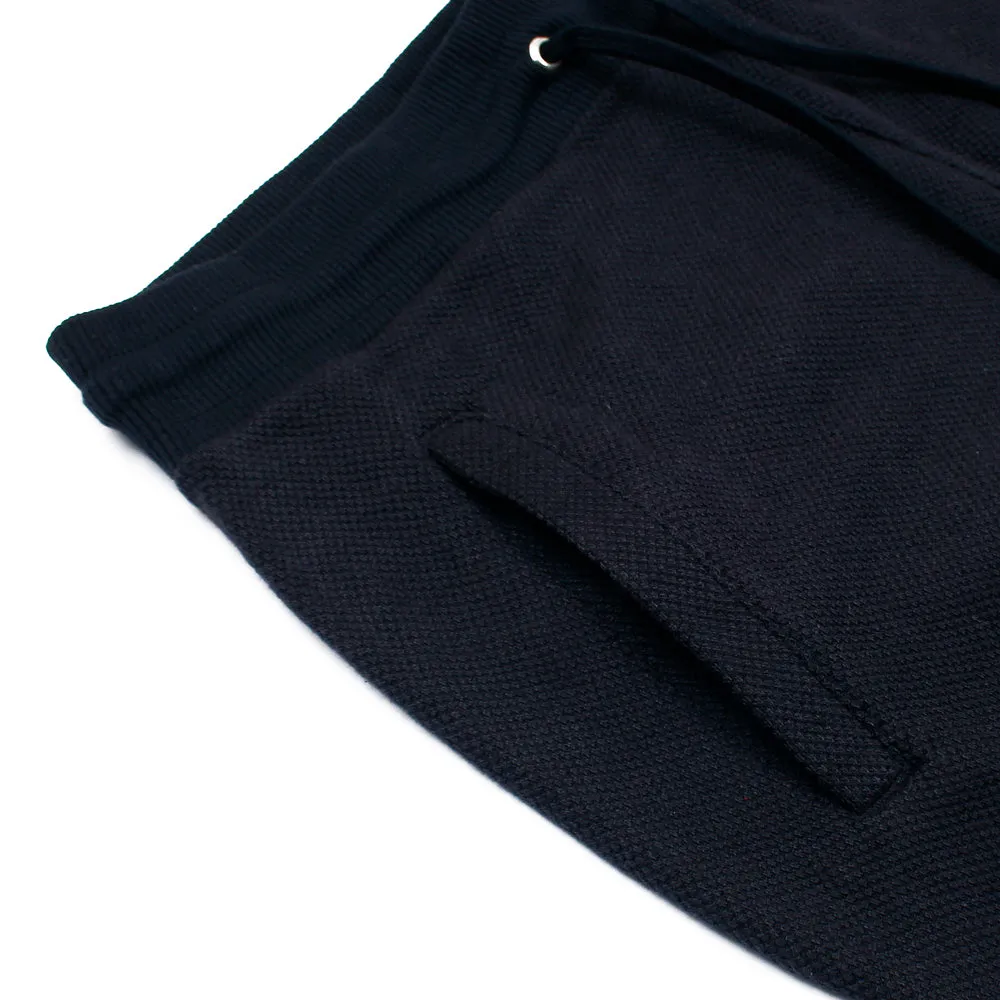 ZR Black Pique Trouser