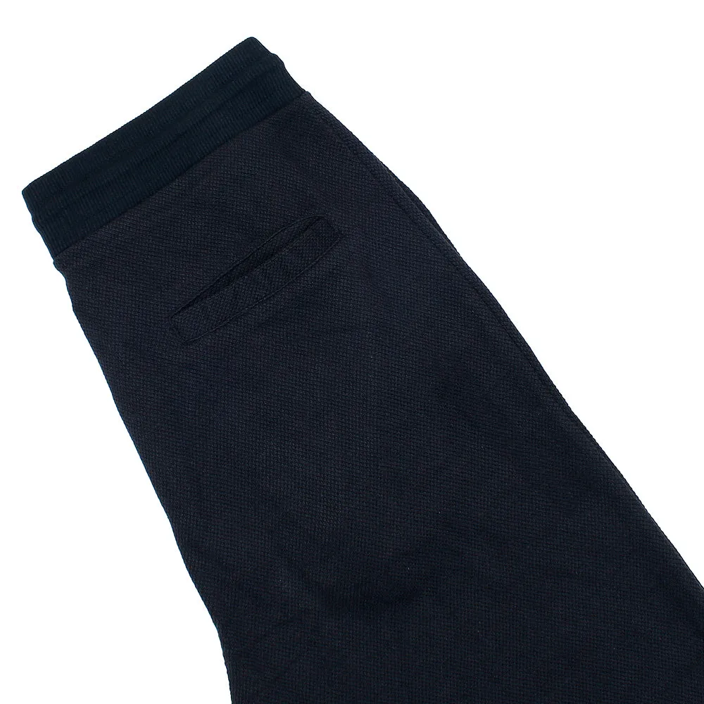 ZR Black Pique Trouser